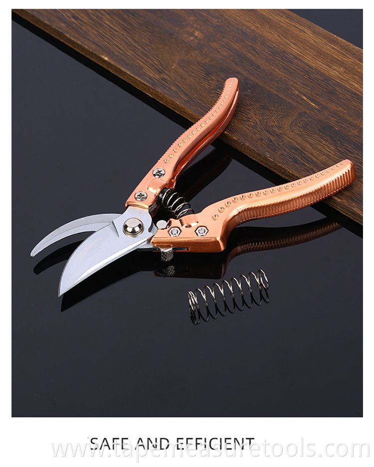 manufacturers wholesale garden pruning shears fruit scissors good quality trimmer labor-saving shears